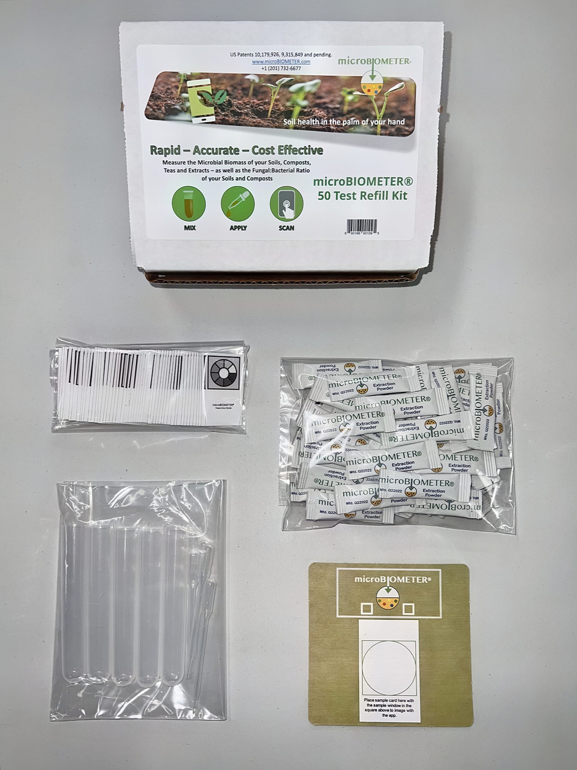 microBIOMETER® 50 Test Refill Kit USA - microBIOMETER